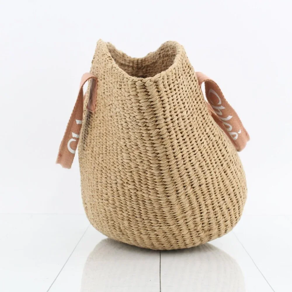Chloé x Mifuko Woven Straw Tote – Natural - Picture 3 of 13